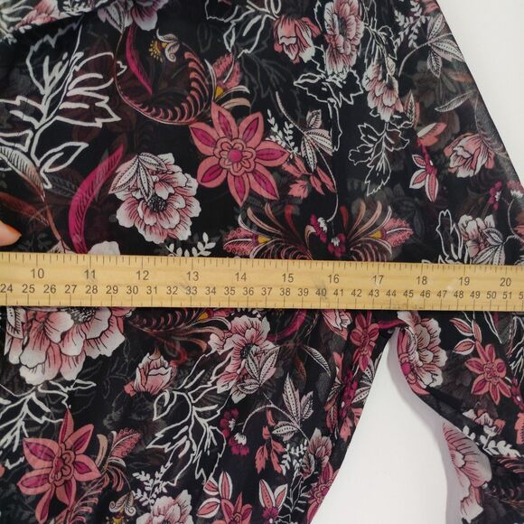 Misa women's Mayli floral midi Dress button down whimsical cottagecore boho L - Picture 5 of 6